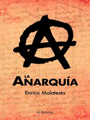 La Anarquía - ebook